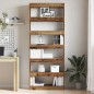 vidaXL Mobile libreria/divisorio in legno riciclato 80x30x198 cm vidaXL Mobile libreria/divisorio in legno riciclato 80x30x198 cm