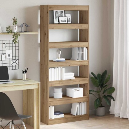 vidaXL Armadio/Separatore in Rovere Fatti a Mano 80x30x198 cm