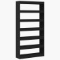 vidaXL Libreria Nera Legno ingegnerizzato 100 x 30 x 198 cm Libreria