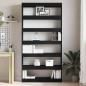 vidaXL Libreria Nera Legno ingegnerizzato 100 x 30 x 198 cm Libreria