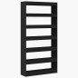 vidaXL Libreria Nera Legno ingegnerizzato 100 x 30 x 198 cm Libreria