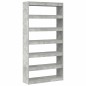 Libreria vidaXL Grigia Legno ingegnerizzato 100 x 30 x 198 cm Libreria Libreria vidaXL Grigia Legno ingegnerizzato 100 x 30 x 198 cm Libreria