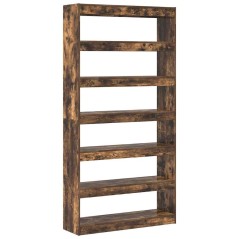 vidaXL Libreria Marrone Marrone Legno ingegnerizzato 100 x 30 x 198 cm