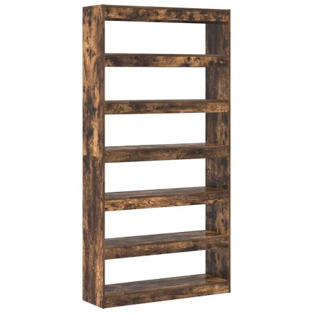 vidaXL Libreria Marrone Marrone Legno ingegnerizzato 100 x 30 x 198 cm