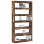 vidaXL Libreria Marrone Marrone Legno ingegnerizzato 100 x 30 x 198 cm