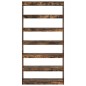 vidaXL Libreria Marrone Marrone Legno ingegnerizzato 100 x 30 x 198 cm