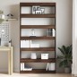 vidaXL Libreria Rovere Marrone Legno ingegnerizzato 100 x 30 x 198 cm vidaXL Libreria Rovere Marrone Legno ingegnerizzato 100 x 30 x 198 cm