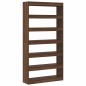 vidaXL Libreria Rovere Marrone Legno ingegnerizzato 100 x 30 x 198 cm vidaXL Libreria Rovere Marrone Legno ingegnerizzato 100 x 30 x 198 cm