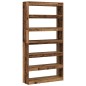 vidaXL Libreria Legno invecchiato Legno ingegnerizzato 100 x 30 x 198 cm