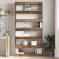 vidaXL Libreria Legno invecchiato Legno ingegnerizzato 100 x 30 x 198 cm