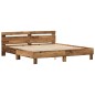 vidaXL Struttura per Letto Legno Rustico Legno Massello di Recupero vidaXL Struttura per Letto Legno Rustico Legno Massello di Recupero