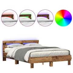 vidaXL Struttura Letto in Legno Legno Recuperato 150 x 200 cm