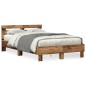 vidaXL Struttura per letto in legno Naturale Legno massello 120 x 200 cm vidaXL Struttura per letto in legno Naturale Legno massello 120 x 200 cm