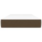 vidaXL Materasso a Molle Insacchettate Marrone Scuro 90x200x20 cm vidaXL Materasso a Molle Insacchettate Marrone Scuro 90x200x20 cm