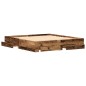 Struttura del letto vidaXL con cassetti in legno vecchio 180x200 cm in legno ingegnerizzato Struttura del letto vidaXL con cassetti in legno vecchio 180x200 cm in legno ingegnerizzato