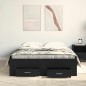 vidaXL Struttura Letto con Cassetti in Rovere Nero 120x200 cm Legno Ingegnerizzato