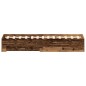 vidaXL Struttura del Letto con Cassetti Legno Vecchio 120x190 cm Legno Ingegnerizzato