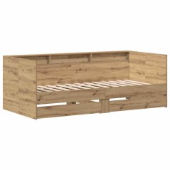 vidaXL Daybed in Rovere Artigianale Rovere artigianale Legno ingegnerizzato
