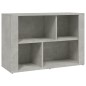 Credenza Grigio Cemento 80x30x54 cm in Legno Multistrato Credenza Grigio Cemento 80x30x54 cm in Legno Multistrato
