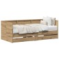vidaXL Daybed in Rovere Artigianale Rovere artigianale Legno ingegnerizzato vidaXL Daybed in Rovere Artigianale Rovere artigianale Legno ingegnerizzato