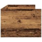 vidaXL Letto a Giorno Rustico Legno Antico Legno ingegnerizzato