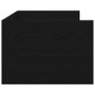 vidaXL Daybed Rovere nero Legno ingegnerizzato 90 x 200 cm Durevole vidaXL Daybed Rovere nero Legno ingegnerizzato 90 x 200 cm Durevole