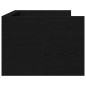 vidaXL Daybed con cassetti in quercia nera Quercia nera Legno ingegnerizzato