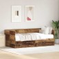 vidaXL Letto a Giorno con Cassetto Legno Vecchio Legno Ingegnerizzato vidaXL Letto a Giorno con Cassetto Legno Vecchio Legno Ingegnerizzato