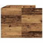 vidaXL Letto a Giorno con Cassetto Legno Vecchio Legno Ingegnerizzato vidaXL Letto a Giorno con Cassetto Legno Vecchio Legno Ingegnerizzato