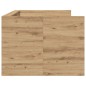 vidaXL Daybed con Cassetti Rovere Artigianale Legno ingegnerizzato vidaXL Daybed con Cassetti Rovere Artigianale Legno ingegnerizzato