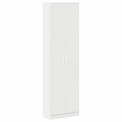 vidaXL Armadio Bianco 55x25x189 cm in legno ingegnerizzato