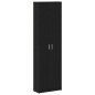 vidaXL guardaroba rovere nero 55x25x189 cm legno ingegnerizzato vidaXL guardaroba rovere nero 55x25x189 cm legno ingegnerizzato