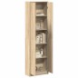 vidaXL Armadio Rovere Sonoma 55x25x189 cm Legno Ingegnerizzato vidaXL Armadio Rovere Sonoma 55x25x189 cm Legno Ingegnerizzato
