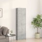 vidaXL Armadio Grigio Cemento 55x25x189 cm in Legno Ingegnerizzato