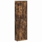 vidaXL Armadio Rovere Affumicato 55x25x189 cm Legno Ingegnerizzato vidaXL Armadio Rovere Affumicato 55x25x189 cm Legno Ingegnerizzato