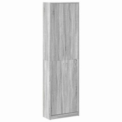 vidaXL Armadio Grigio Sonoma 55x25x189 cm Legno Ingegnerizzato