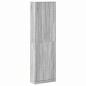 vidaXL Armadio Grigio Sonoma 55x25x189 cm Legno Ingegnerizzato vidaXL Armadio Grigio Sonoma 55x25x189 cm Legno Ingegnerizzato