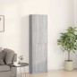 vidaXL Armadio Grigio Sonoma 55x25x189 cm Legno Ingegnerizzato vidaXL Armadio Grigio Sonoma 55x25x189 cm Legno Ingegnerizzato