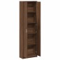 vidaXL Armadio in rovere marrone 55x25x189 cm Legno ingegnerizzato