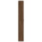 vidaXL Armadio in rovere marrone 55x25x189 cm Legno ingegnerizzato