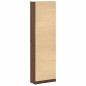 vidaXL Armadio in rovere marrone 55x25x189 cm Legno ingegnerizzato