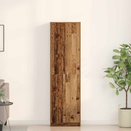 vidaXL Armadio Legno Vecchio 55x25x189 cm Legno Ingegnerizzato