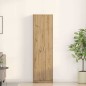 vidaXL Armadio in rovere artigianale 55x25x189 cm Legno ingegnerizzato vidaXL Armadio in rovere artigianale 55x25x189 cm Legno ingegnerizzato