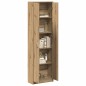 vidaXL Armadio in rovere artigianale 55x25x189 cm Legno ingegnerizzato vidaXL Armadio in rovere artigianale 55x25x189 cm Legno ingegnerizzato
