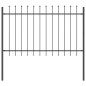vidaXL Recinzione per Giardino Grigio 5.1 x 1 m vidaXL Recinzione per Giardino Grigio 5.1 x 1 m