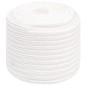 Corda Nautica Completamente Bianca 16 mm 100 m in Polipropilene Corda Nautica Completamente Bianca 16 mm 100 m in Polipropilene