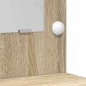 Set Toeletta 2 Pezzi con LED in Legno Ingegnerizzato Rovere Sonoma Set Toeletta 2 Pezzi con LED in Legno Ingegnerizzato Rovere Sonoma