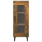 Credenza Rovere Fumo 34,5x34x90 cm in Legno Multistrato Credenza Rovere Fumo 34,5x34x90 cm in Legno Multistrato