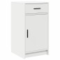 vidaXL Set di toletta 3 pezzi con LED in legno ingegnerizzato bianco vidaXL Set di toletta 3 pezzi con LED in legno ingegnerizzato bianco