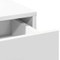 vidaXL Set di toletta 3 pezzi con LED in legno ingegnerizzato bianco vidaXL Set di toletta 3 pezzi con LED in legno ingegnerizzato bianco